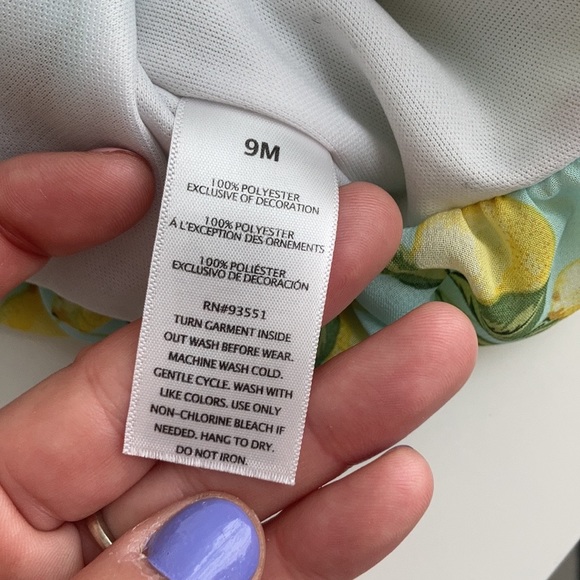 Dillards - Baby Essentials Lemon Swimsuit - Picture 10 of 10